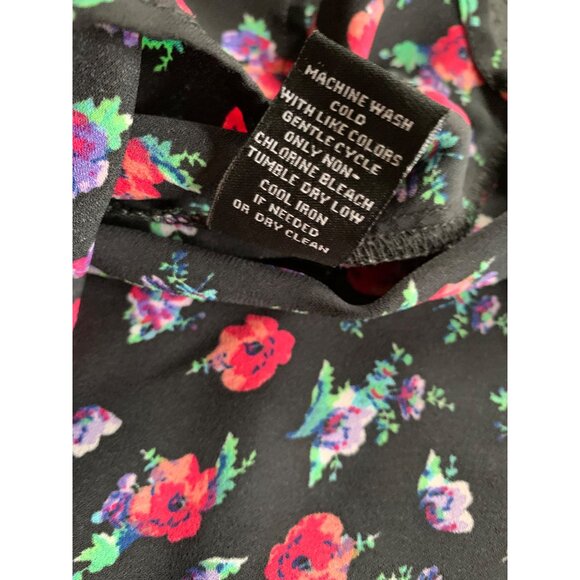 Premise Studio Womens Floral Print Blouse Size XLarge Polyester - Picture 3 of 12